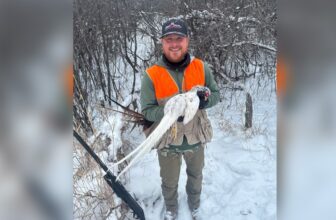 North Dakota Hunter Bags a Rare, Snow-White Pheasant on a Frigid Winter Day