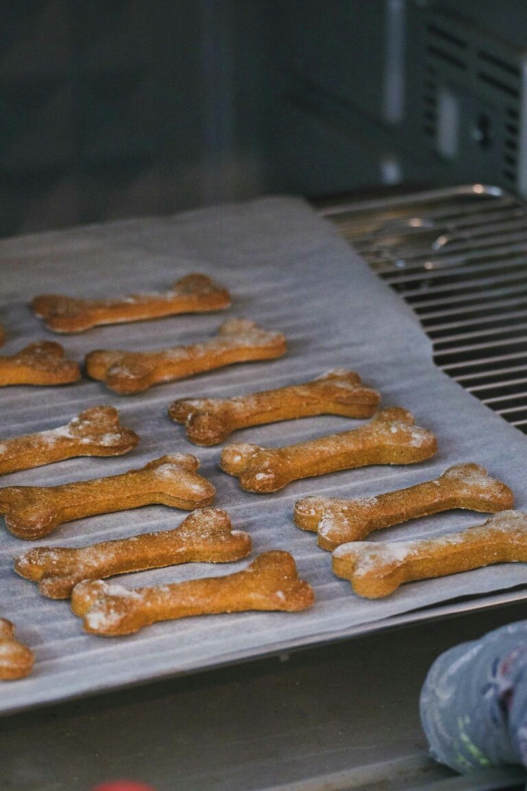 Peanut Butter Dog Biscuits